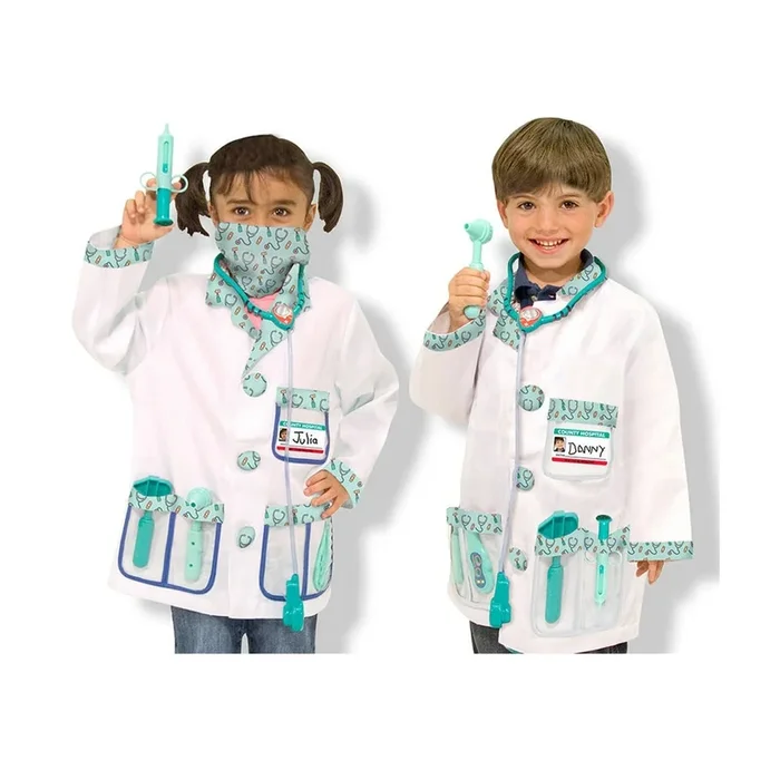 Doctor Role Play Costume Dress-Up Set