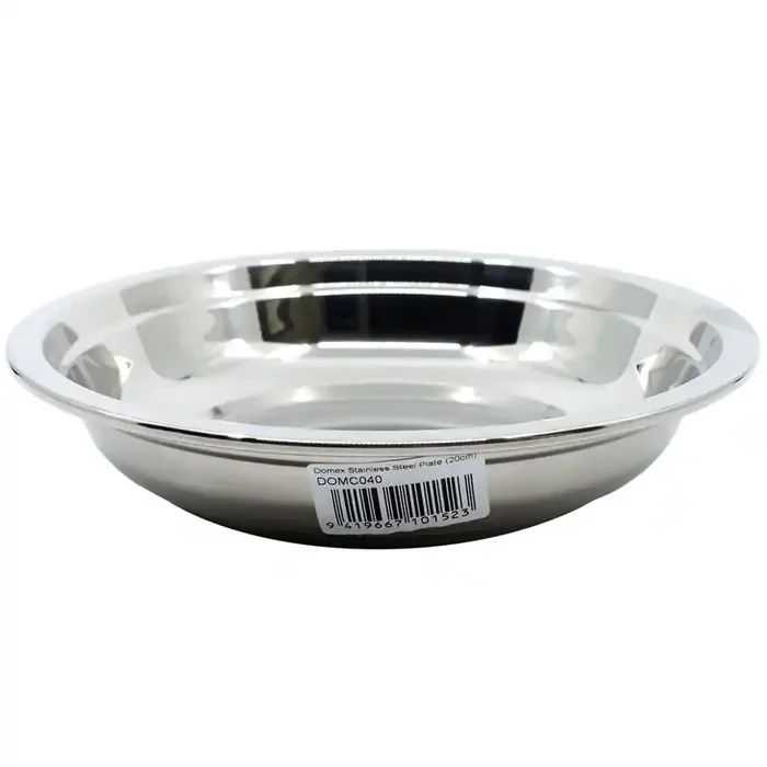 Domex Stainless Steel Plate 20cm