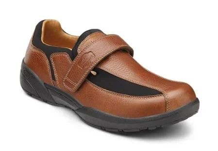 Dr. Comfort Men’s Douglas Diabetic Shoes – Chestnut