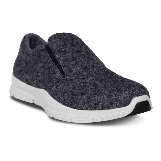 Dr. Comfort Men’s Liam Athletic Wool Diabetic Shoes – Grey