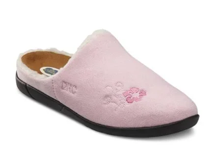 Dr. Comfort Women’s Cozy Diabetic Slippers – Pink
