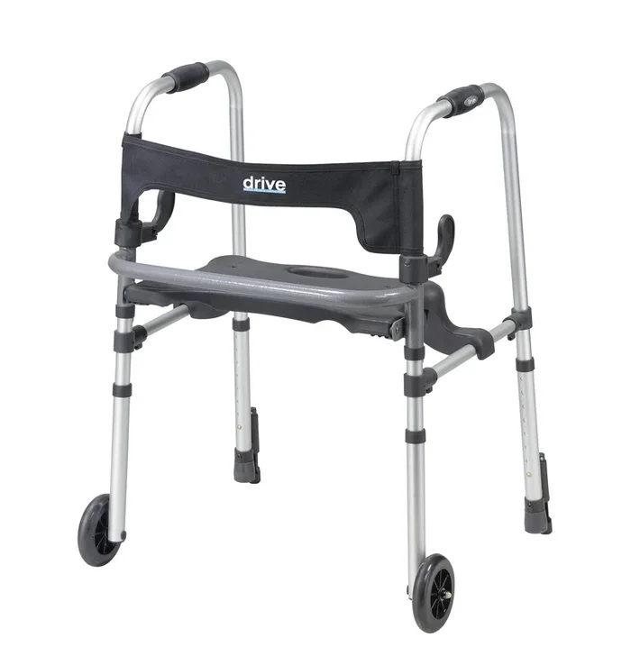 Drive Clever Lite LS Rollator w/Seat & Brakes