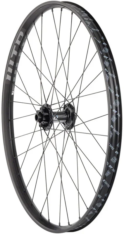 DT 370 / WTB KOM i29 Front Wheel – 27.5″ 15 x 110mm 6-Bolt BLK