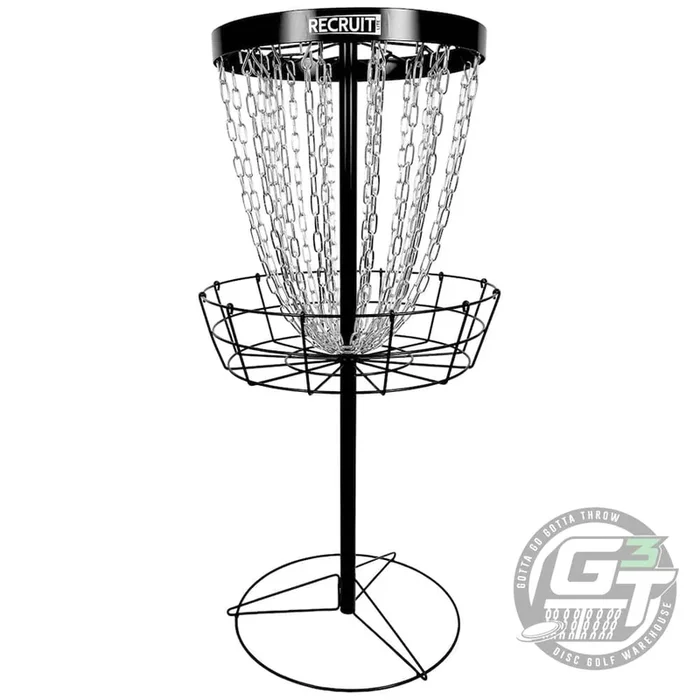 Dynamic Discs Recruit Lite 24-Chain Disc Golf Basket