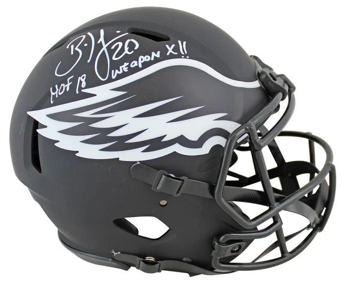 Eagles Brian Dawkins “2x Insc” Signed Eclipse Full Size Speed Proline Helmet JSA