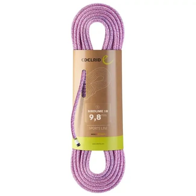 edelrid rope 1r 9,8mmx70m pink royal