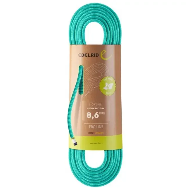 edelrid rope siskin eco dry 8,6mmx60m icemint