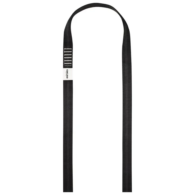 edelrid webbing x-tube 25mmx200cm loop nfc night