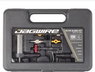 Elite DOT Bleed Kit includes SRAM Avid Formula Hayes Hope Adapters
