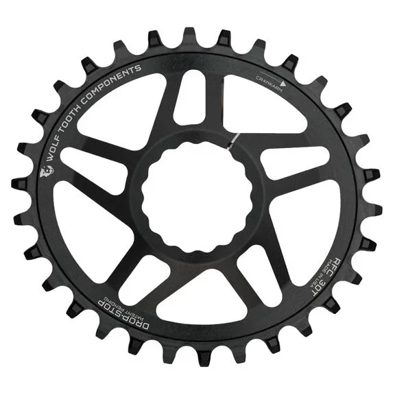 Elliptical Direct Mount Chainring – 30t RaceFace/Easton CINCH Direct Mount Drop-Stop 6mm Offset BLK