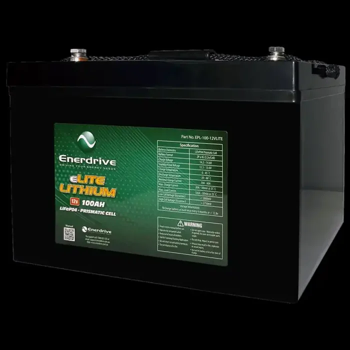 Enerdrive Elite 12V 100Ah Lithium Battery