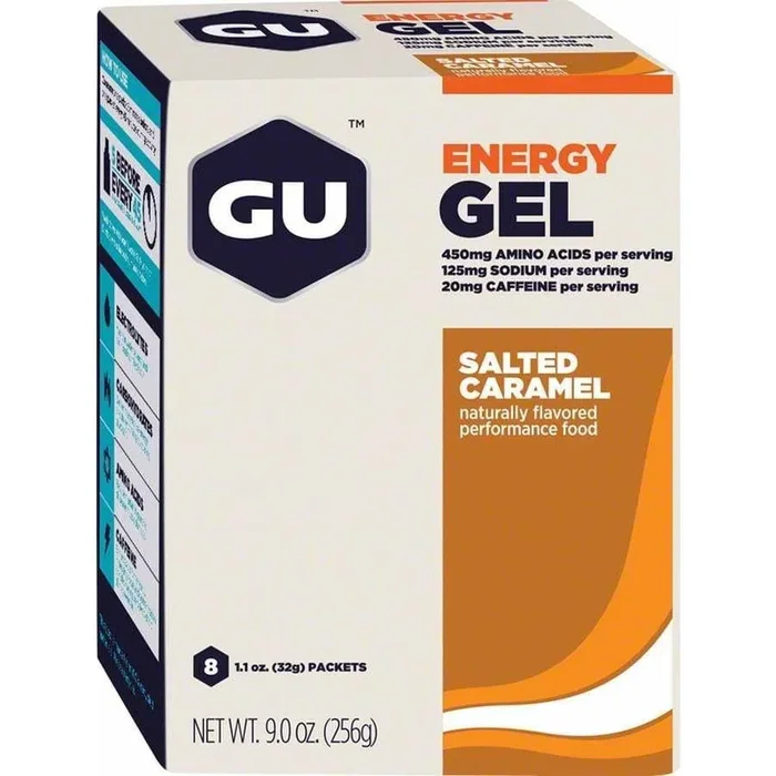 Energy Gel: Salted Caramel, Box of 8