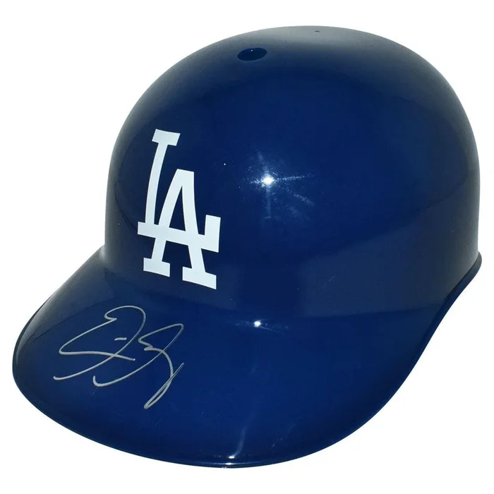 Eric Gagne Signed Los Angeles Dodgers Souvenir MLB Baseball Batting Helmet (JSA)