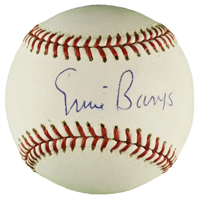 Ernie Banks Signed Rawlings Official Major League Baseball (MLB)