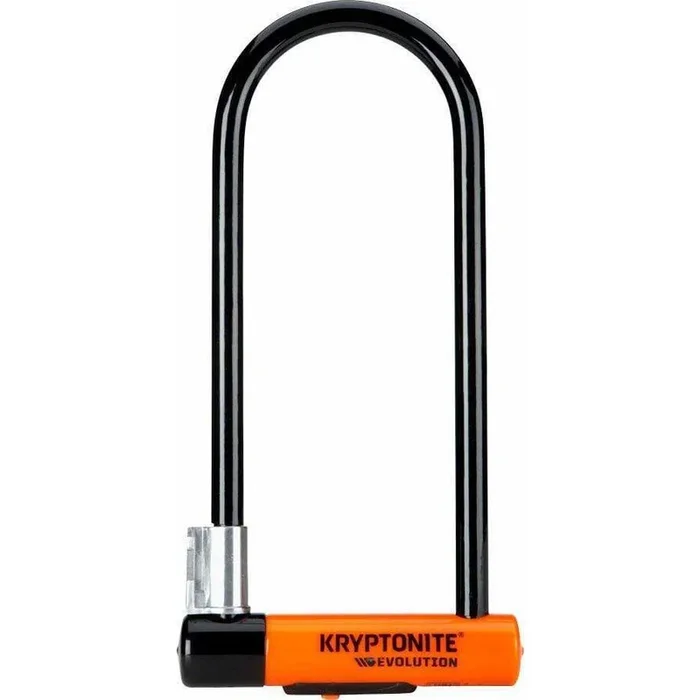 Evolution Series U-Lock – 4 x 11.5″, Keyed, Black, Includes bracket