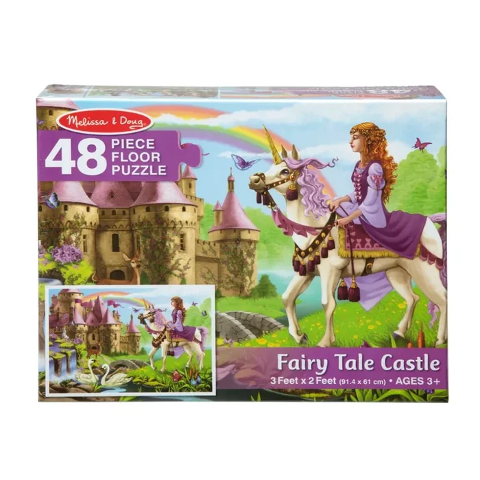 Fairy Tale Castle Floor Puzzle – 48 Pieces