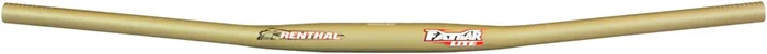 FatBar Lite Zero Handlebar – Aluminum 0mm 780mm 31.8mm Gold