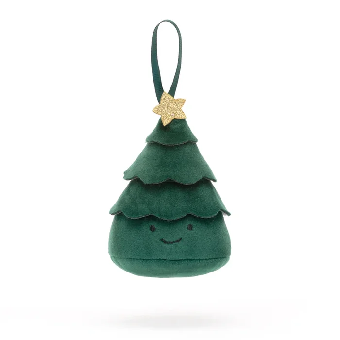 Festive Folly Christmas Tree Ornament JellyCat