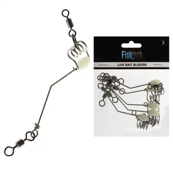 Fishtech Live Bait Sliders Qty 5