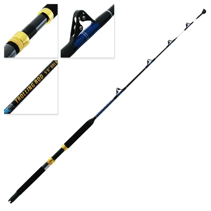 Fishtech Rollered Trolling Game Rod 5ft 6in 37kg 1pc