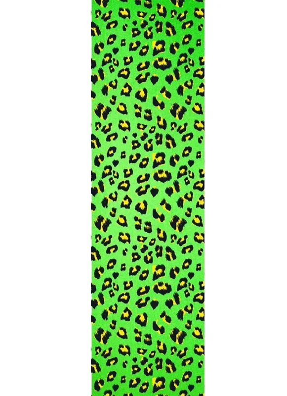 Flik Neon Green Leopard Grip Tape