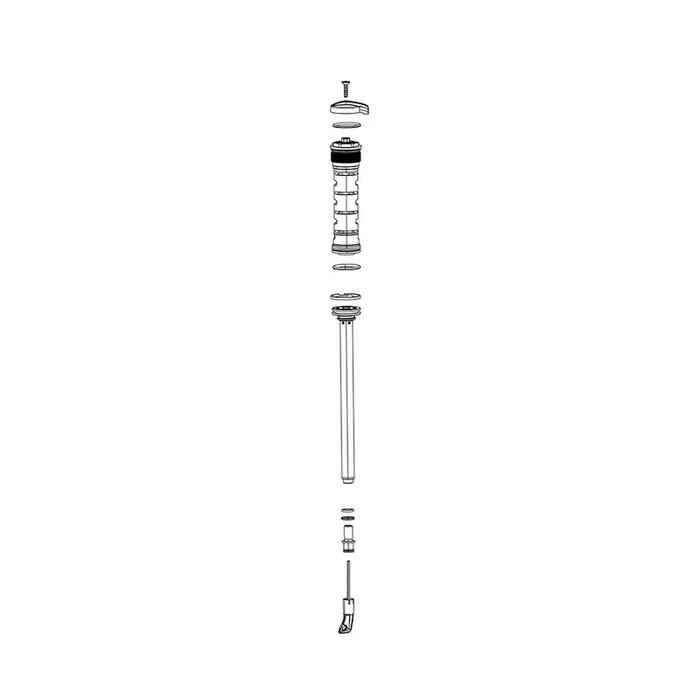Fork Damper Assembly – Crown RL 80-120mm Recon Silver RL B1+ 2017-2021/Recon RL A1+ 2018-2021