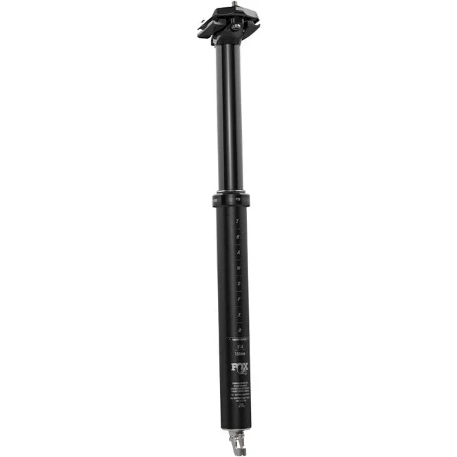 FOX Transfer Performance Elite Dropper Seatpost – 30.9 mm 180 mm Internal Routing Anodized BLK