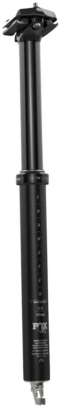 FOX Transfer Performance Elite Dropper Seatpost – 34.9 mm 210 mm Internal Routing Anodized BLK
