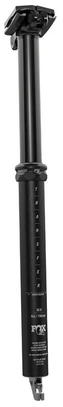 FOX Transfer Performance Series Elite Dropper Seatpost – 30.9 100 mm Internal Routing Anodized Upper