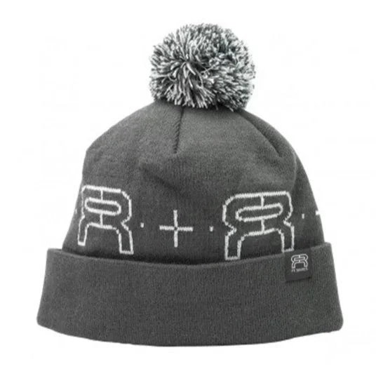 FR Skates Pompom Beanie Grey