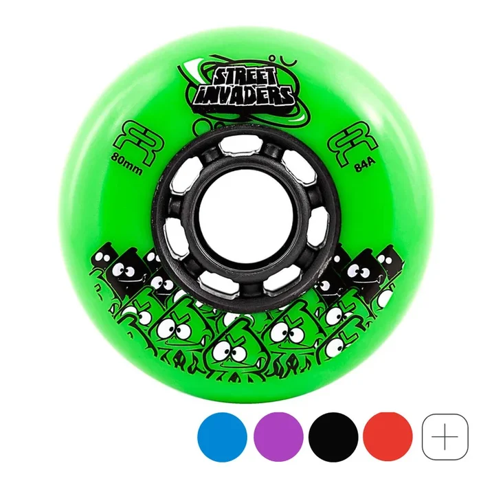 FR Street Invader 80mm Inline Skate Wheels – 4 Pack