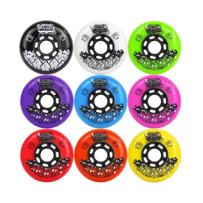 FR Street Invaders Inline Wheel 72mm 84A – 4 Pack