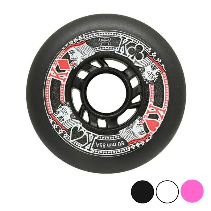 FR Street King 76mm Inline Skate Wheels – 4 pack
