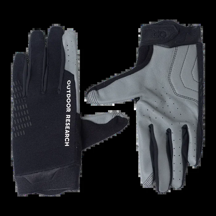 Freewheel MTB Leather Palm Bike Gloves