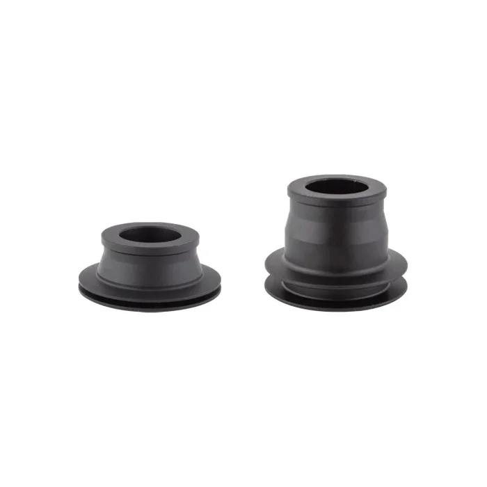 Front Axle Conversion Kit – 12 mm Thru axle Press fit Black