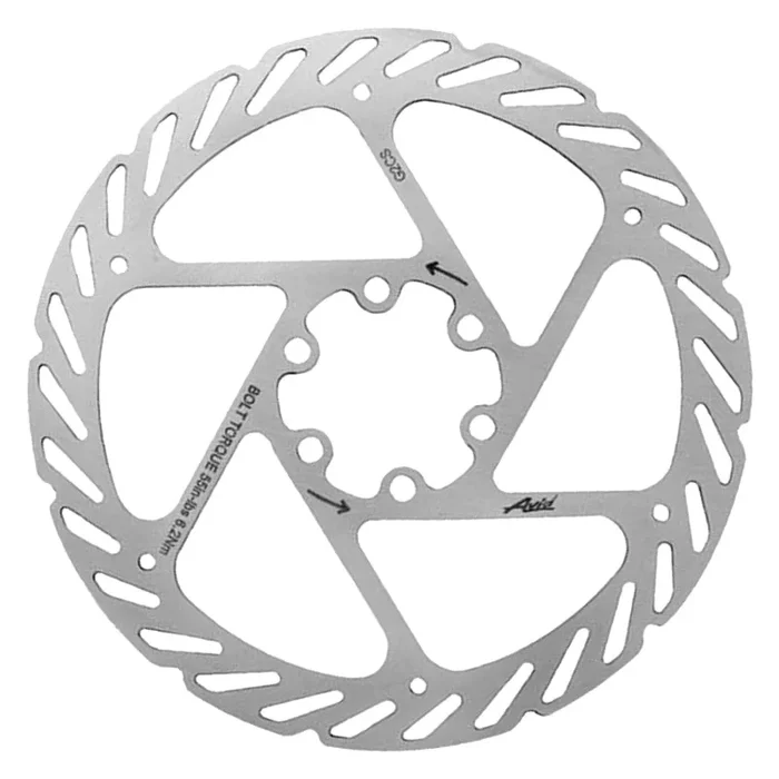 G2 CleanSweep Disc Brake Rotor – 160mm 6-Bolt Silver