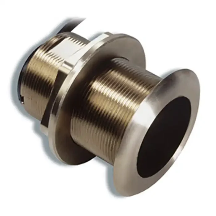 Garmin Bronze Tilted Thru-hull Transducer with Depth and Temperature (12deg tilt/8-pin) – Airmar B60