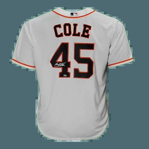 Garrett Cole Signed Houston Astros White MLB Jersey (MLB)