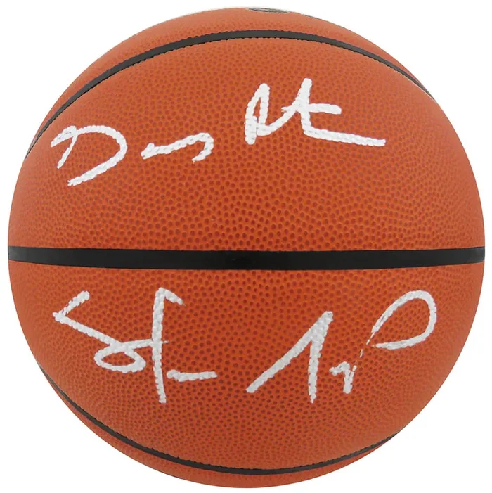 Gary Payton & Shawn Kemp Dual Signed Wilson Indoor/Outdoor NBA Basketball