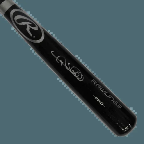 Gary Sheffield Autographed Full Size Rawlings Black Baseball Bat (JSA)