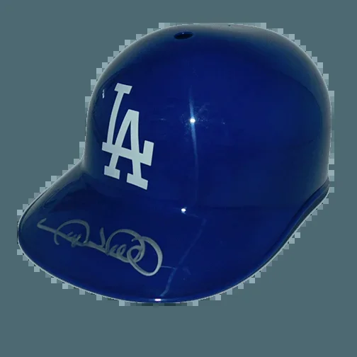 Gary Sheffield Autographed LA Dodgers Souvenir Full Size Baseball Helmet (JSA)