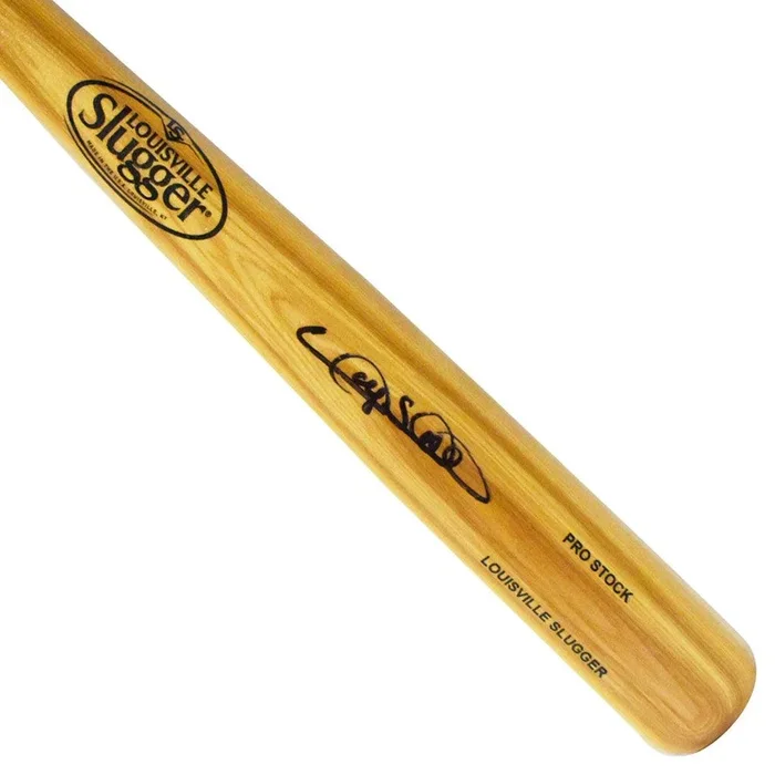 Gary Sheffield Signed Louisville Slugger Official MLB Blonde Baseball Bat (JSA)