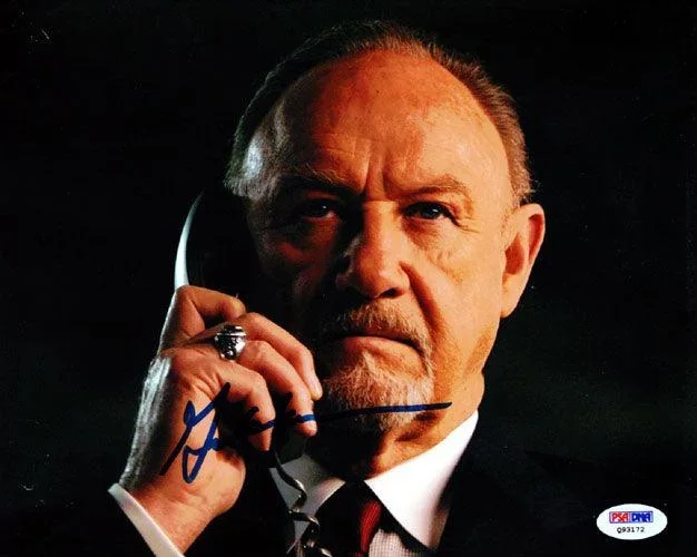 Gene Hackman Autographed 8×10 Photo PSA/DNA #Q93172