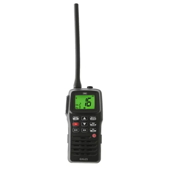 GME GX625 Handheld Marine VHF Radio