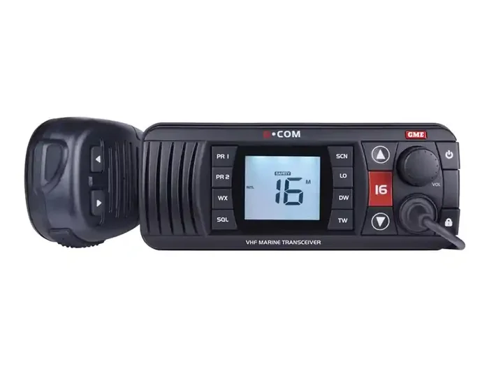 GME GX700B VHF Marine Radio Black