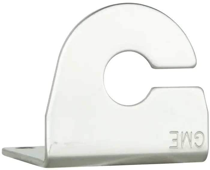 GME MB415SS 2.5mm L Bracket with Cable Slot Stainless Steel