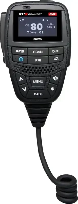 GME MC668B-M Professional Grade OLED Speaker Microphone with GPS