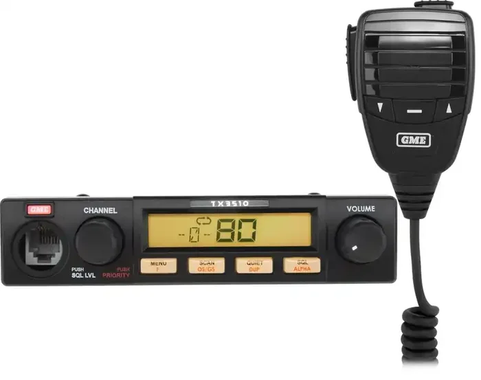 GME TX3510S Compact UHF CB Radio 5W with Scansuite