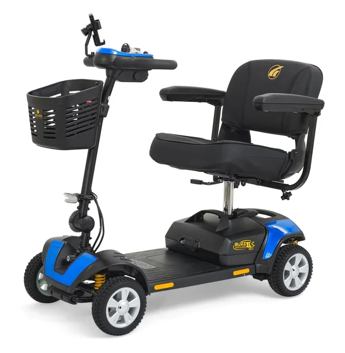 Golden Buzzaround XLS-HD Scooter w/ Suspension GB124A-SHZ