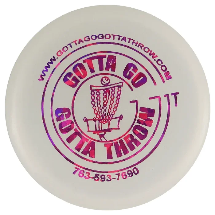 Gotta Go Gotta Throw Logo Inter-Locking Mini Marker Disc